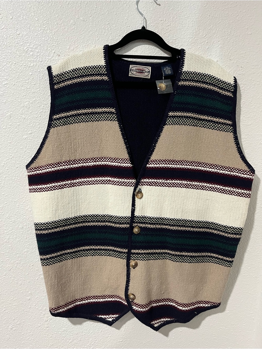 Countryseat Sweater Vest Size L/XL